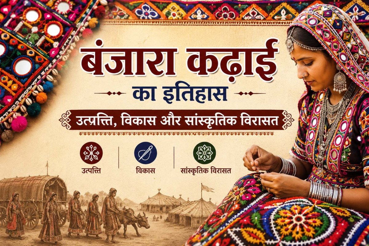 बंजारा कढ़ाई का इतिहास: उत्पत्ति, विकास और सांस्कृतिक विरासत
