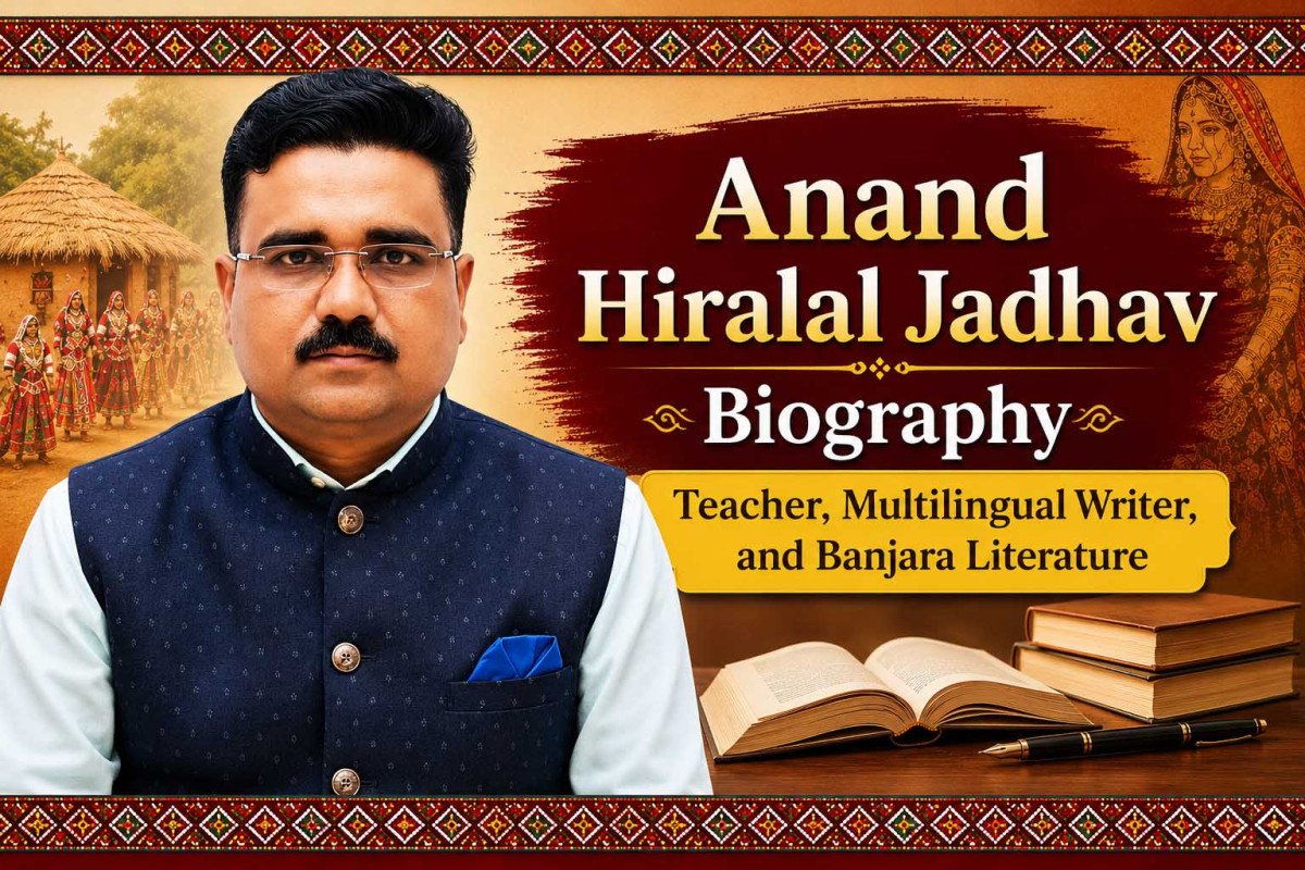 Anand Hiralal Jadhav Biography: Teacher, Multilingual Writer, and Banjara Literature