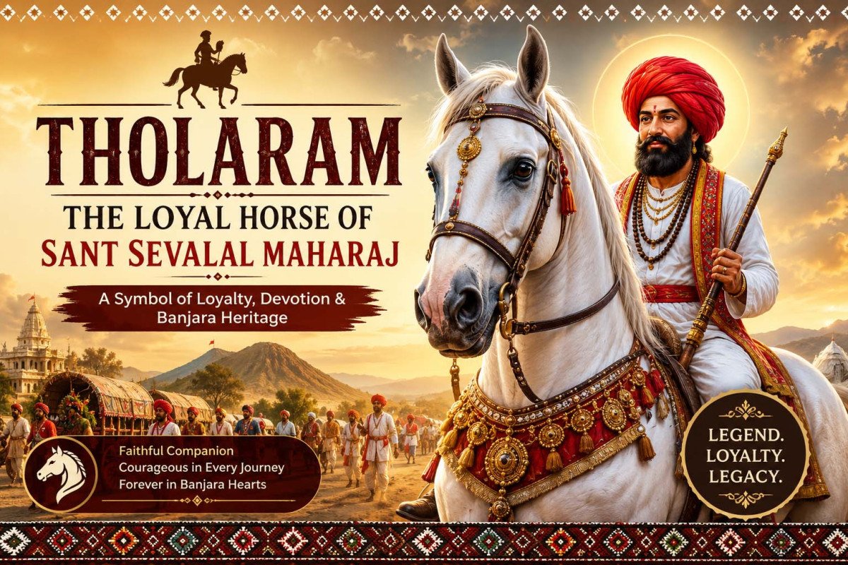 Tholaram: The Loyal Horse of Sant Sevalal Maharaj | Sacred Companion in Banjara History