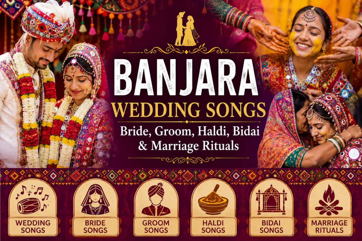 Banjara Wedding Songs: Bride, Groom, Haldi, Bidai & Marriage Rituals