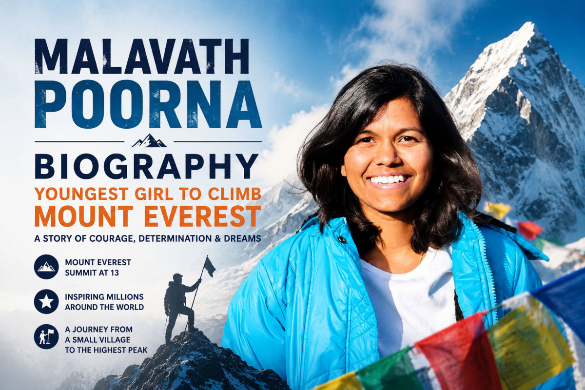 Malavath Poorna Biography: Youngest Girl to Climb Mount Everest