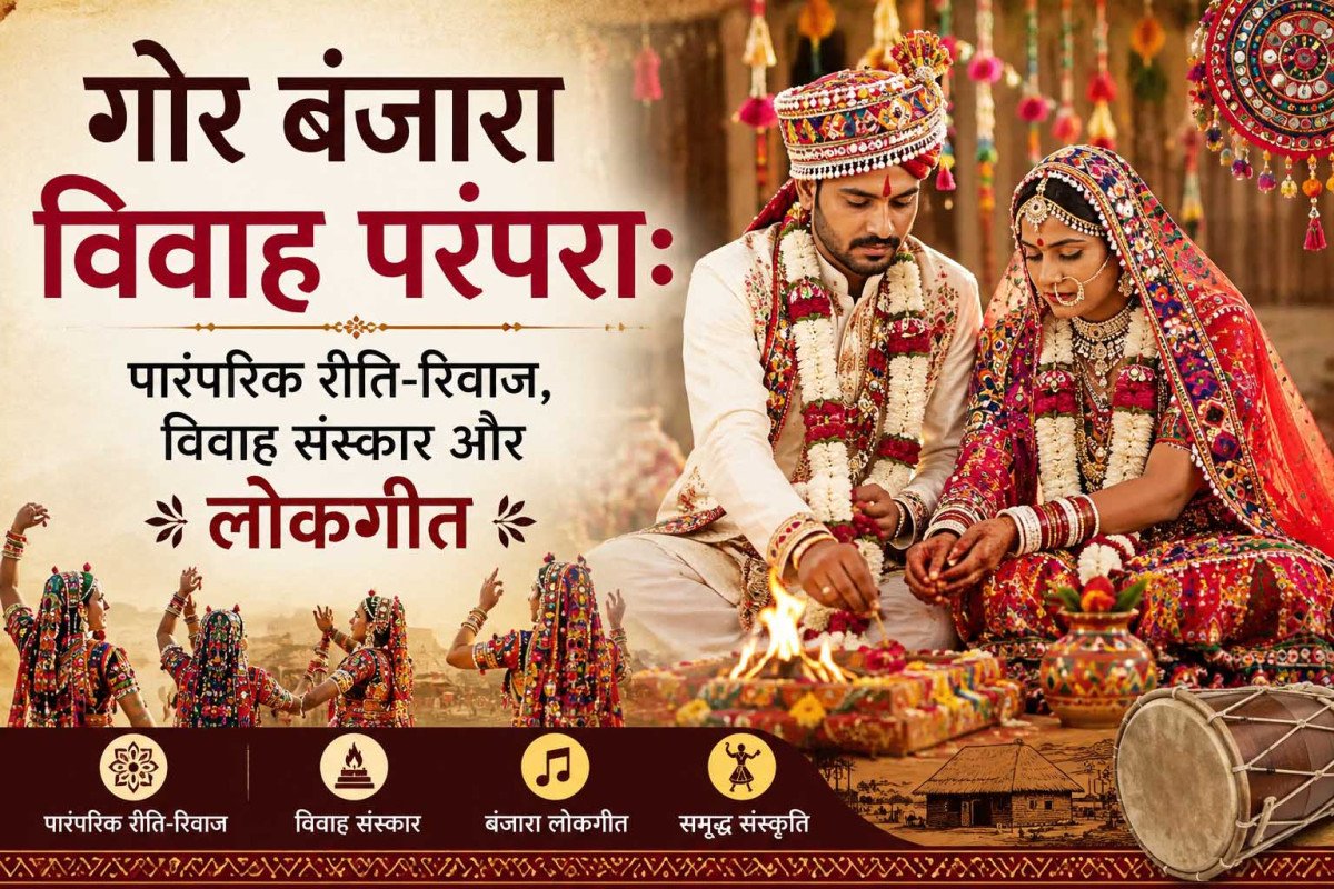 गोर बंजारा विवाह परंपरा: पारंपरिक रीति-रिवाज, विवाह संस्कार और लोकगीत
