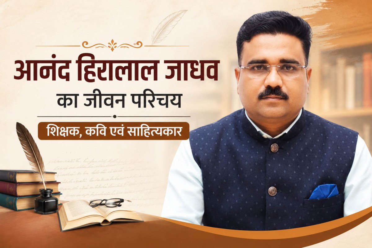 आनंद हिरालाल जाधव : जीवन परिचय, साहित्यिक यात्रा और शैक्षणिक योगदान
