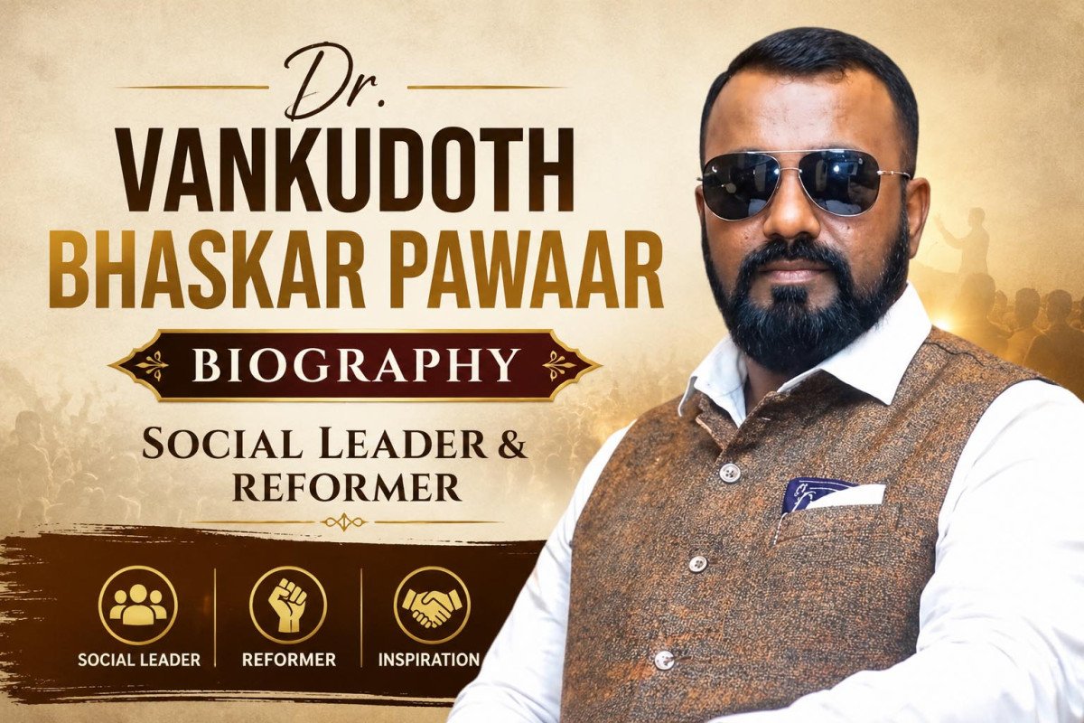 Dr. Vankudoth Bhaskar Pawaar: A Life Devoted to Social Service and the Preservation of Banjara Heritage
