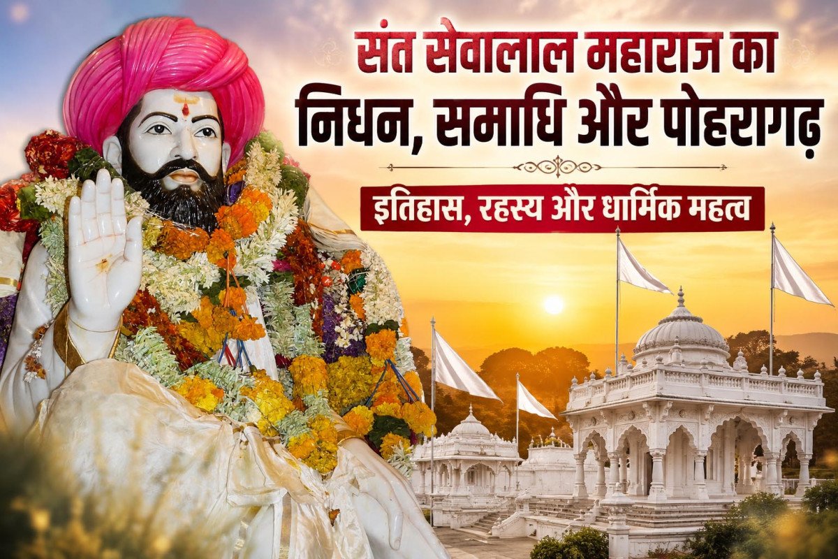 संत सेवालाल महाराज का निधन, समाधि और पोहरागढ़: इतिहास, रहस्य और धार्मिक महत्व
