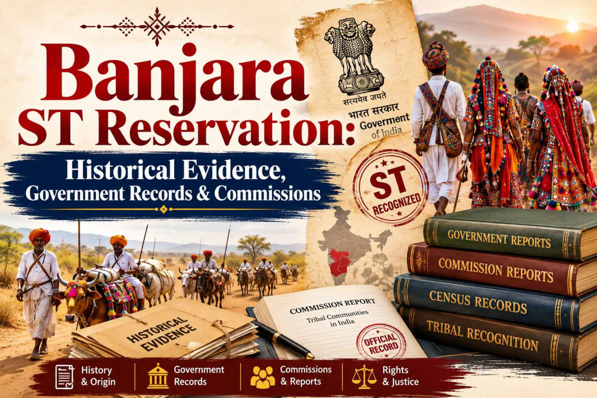 Banjara ST Reservation: Historical Evidence, Government Records & Commissions