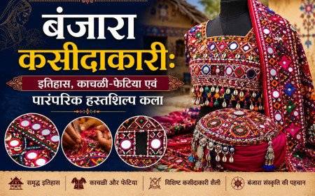 बंजारा कसीदाकारी: इतिहास, काचळी-फेटिया एवं पारंपरिक हस्तशिल्प कला