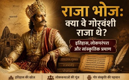 राजा भोज: क्या वे गोरवंशी राजा थे? इतिहास, लोकपरंपरा और सांस्कृतिक प्रमाण