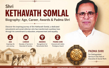 Shri Kethavath Somlal Biography: Age, Career, Books, Awards & Padma Shri