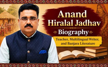 Anand Hiralal Jadhav Biography: Teacher, Multilingual Writer, and Banjara Literature