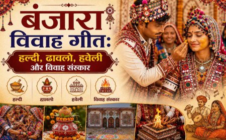 बंजारा विवाह गीत: हल्दी, ढावलो, हवेली और विवाह संस्कार