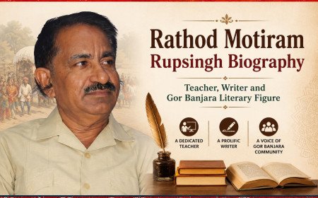 Rathod Motiram Rupsingh Biography | Teacher, Writer and Gor Banjara Literary Figure
