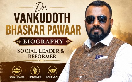 Dr. Vankudoth Bhaskar Pawaar: A Life Devoted to Social Service and the Preservation of Banjara Heritage