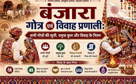 बंजारा गोत्र एवं विवाह प्रणाली: सभी गोत्रों की सूची, प्रमुख कुल और विवाह के नियम