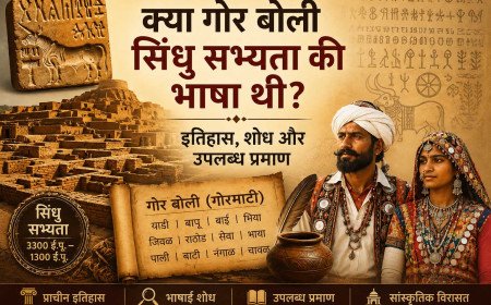 क्या गोर बोली सिंधु सभ्यता की भाषा थी? इतिहास, शोध और उपलब्ध प्रमाण