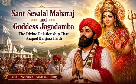 Sant Sevalal Maharaj and Goddess Jagadamba: The Divine Relationship That Shaped Banjara Faith