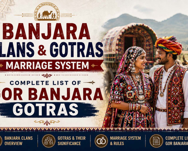 Banjara Clans & Gotras Marriage System | Complete List of Gor Banjara Gotras