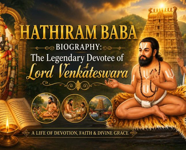 Hathiram Baba Biography: The Legendary Devotee of Lord Venkateswara