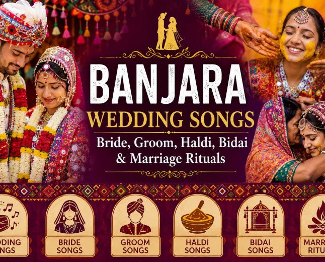 Banjara Wedding Songs: Bride, Groom, Haldi, Bidai & Marriage Rituals