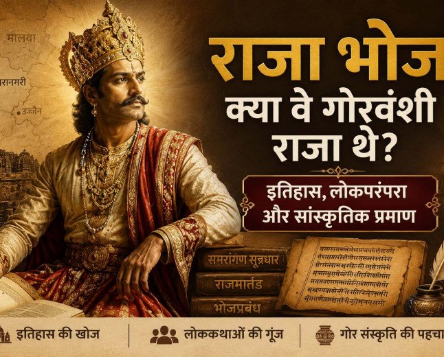 राजा भोज: क्या वे गोरवंशी राजा थे? इतिहास, लोकपरंपरा और सांस्कृतिक प्रमाण