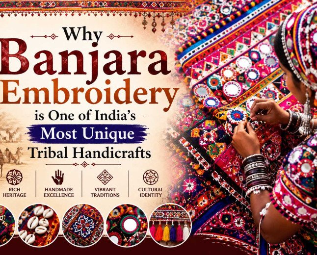 Why Banjara Embroidery is One of India's Most Unique Tribal Handicrafts