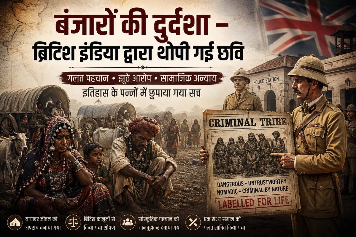 बंजारों की दुर्दशा – ब्रिटिश इंडिया द्वारा थोपी गई छवि